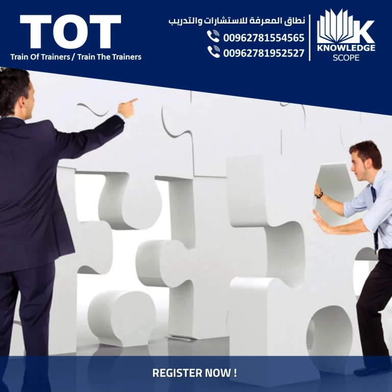 TOT TRAIN OF TRAINERS / TRAIN THE TRAINERS Course